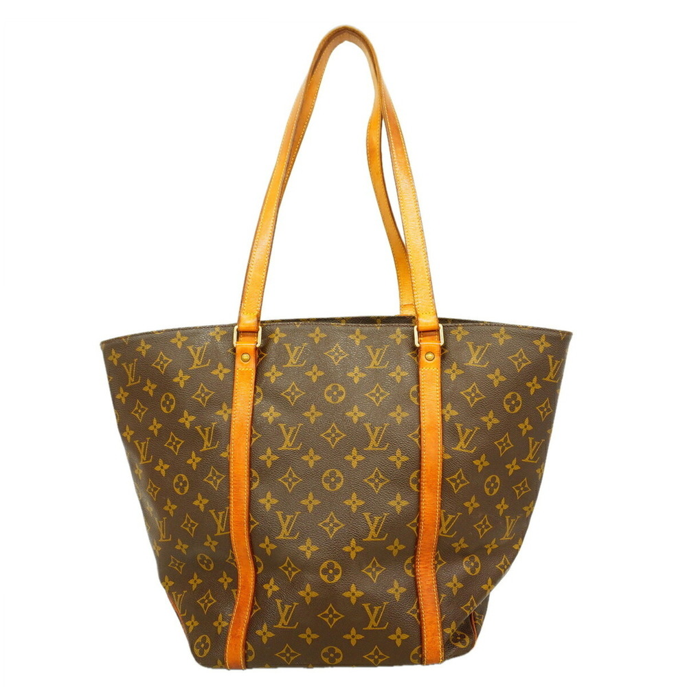 LOUIS VUITTON Brown Monogram Tote Bag